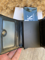CK WALLET WITH METAL CARD