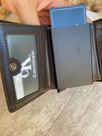 CK WALLET WITH METAL CARD