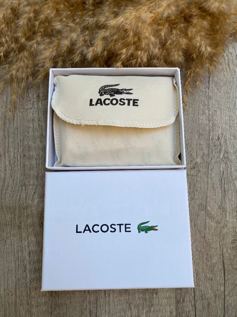 LACOSTE CROCO WALLET