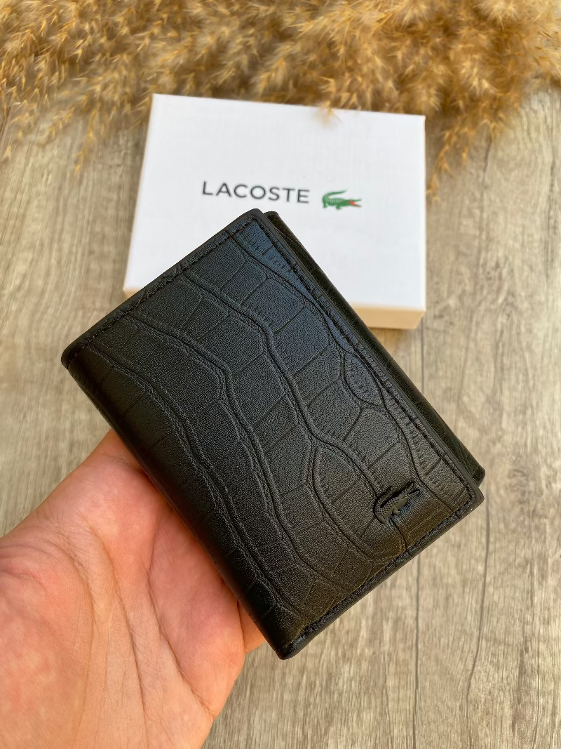 LACOSTE CROCO WALLET