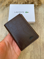LACOSTE CROCO WALLET