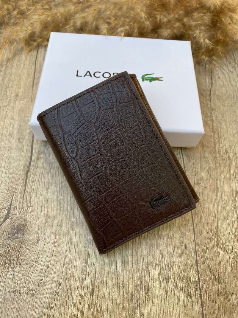 LACOSTE CROCO WALLET