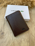 LACOSTE CROCO WALLET