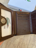 LACOSTE CROCO WALLET
