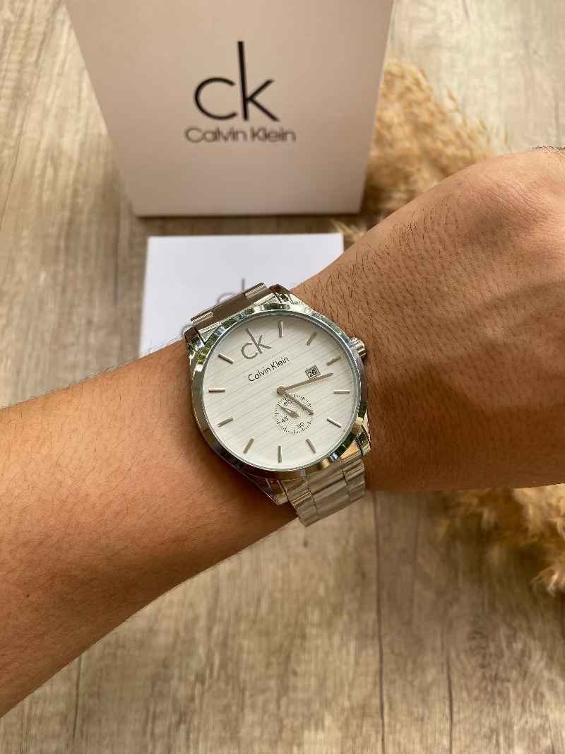 CK CHRONOGRAPH WHITE