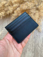 TOMMY BLACK CARD HOLDER