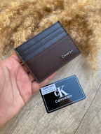 CK BROWN CARD HOLDER