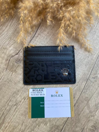 Rolex black card holder