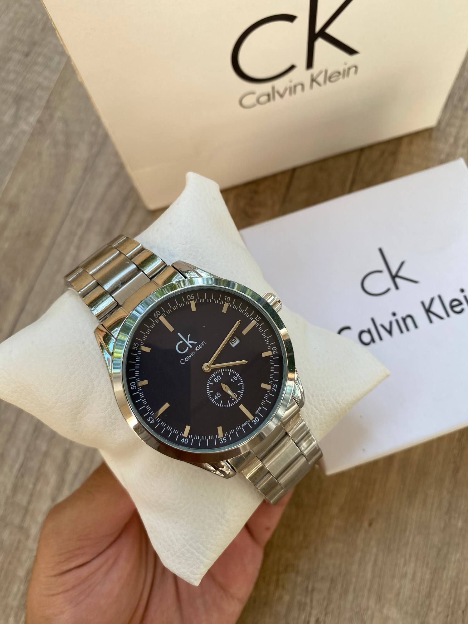 CALVIN KLEIN black dial