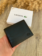 lacoste croco wallet
