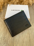 lacoste croco wallet