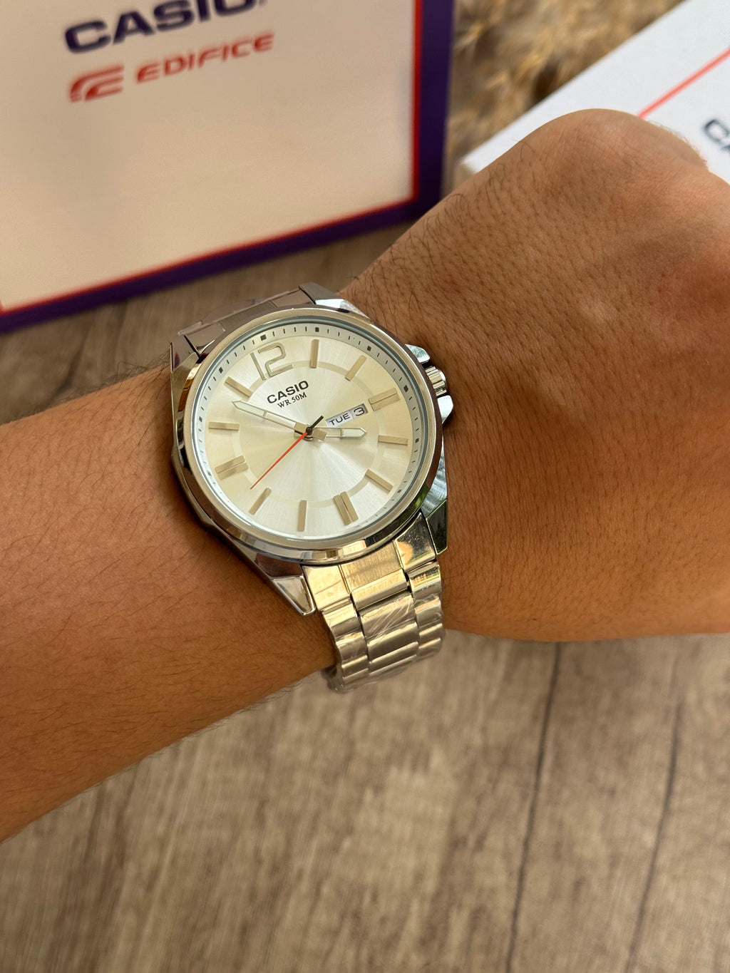 CASIO White DIAL