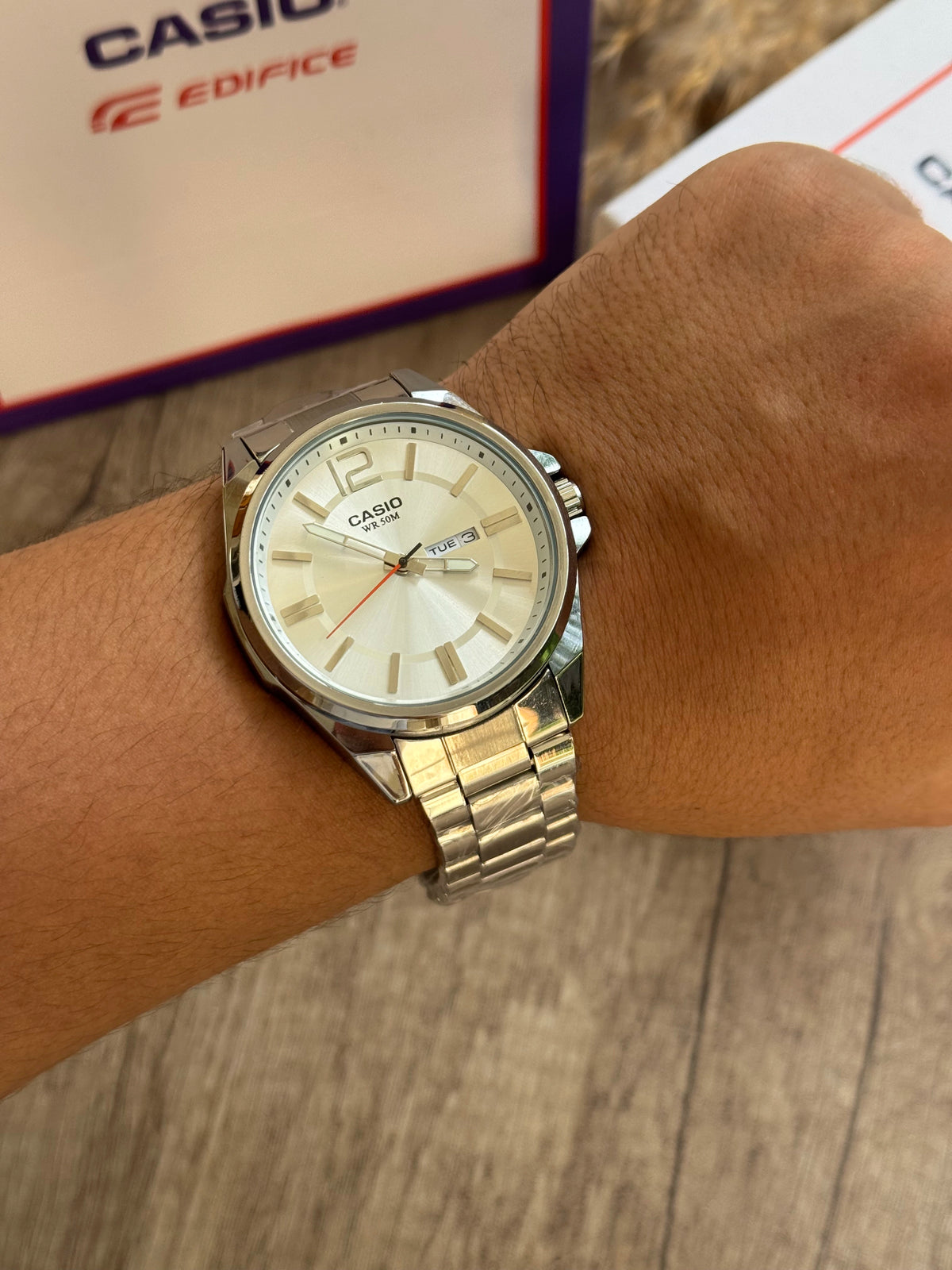 CASIO White DIAL